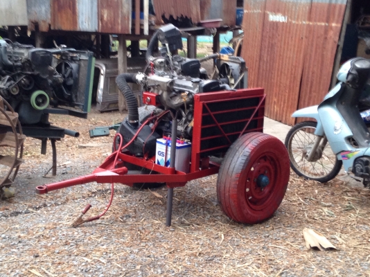 ขายเครื่องสูบน้ำใช้แก๊ส LPG 100\%ราคา 32000