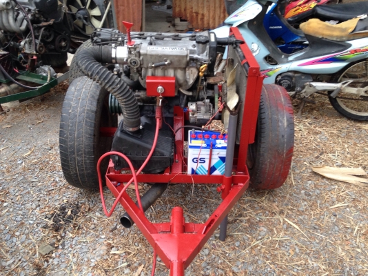 ขายเครื่องสูบน้ำใช้แก๊ส LPG 100\%ราคา 32000