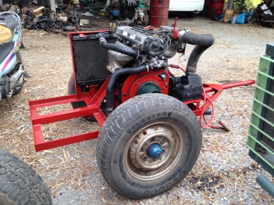 ขายเครื่องสูบน้ำใช้แก๊ส LPG 100\%ราคา 32000