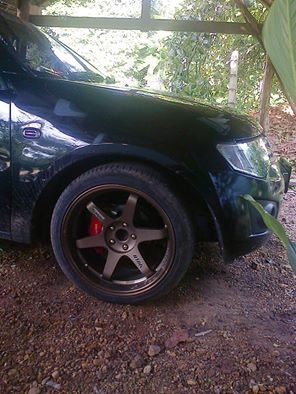 ล้อTEขอบ19 5รูF9.5 B10.5พร้อมยางปี13