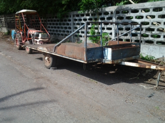 ขายเทนเลอร์ย้ายรถไถน้อยสวยๆพร้อมใช้งาน