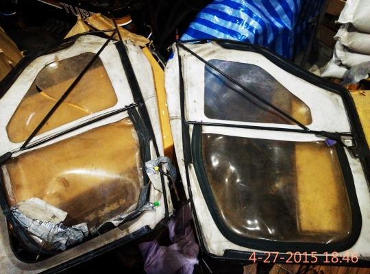 โครงผ้าใบจิ๊ปมิตซู ประตู  J56-59