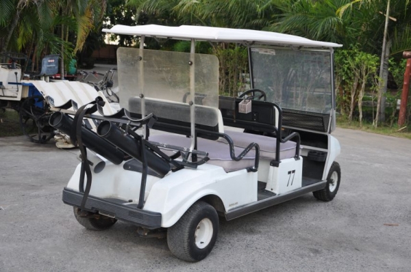 ขายรถกอล์ฟ CLUBCAR4ที่นั่ง สภาพเดิมๆจากญีปุ่นยังไม่เคยใช้ในไทย59,000เท่านั้น