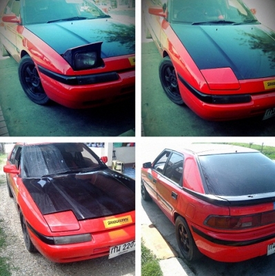 ขายรถ MAZDA 323 ASTINA สภาพดี สวย ปี33 ไฟฟ้าทั้งคัน ราคา 42,000.- เครื่องแน่นๆ ดีมาก พร้อมเล่มทะเบียนโอนและเอกสารครบ สนใจติดต่อ GUN 093-9319456