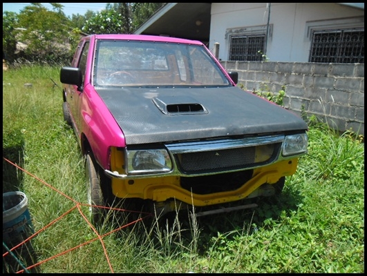 อีซูซุ ไม่มีเครื่อง ไม่มีเกียร์ มีแต่ร่าง