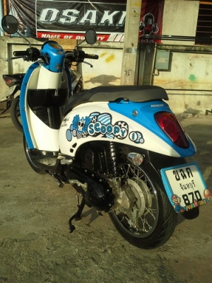 Scoopy-i รถปี55 หัวฉีดประหยัดน้ำมัน สวยๆครับ