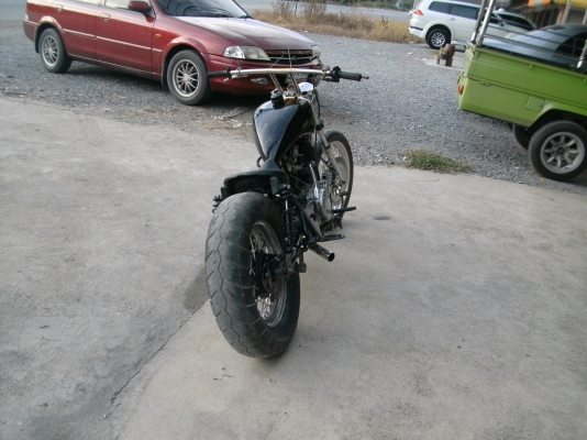 ขายรถแนวช๊อปเปอร์ เครื่องSR400 พร้อมใช้งาน มีใบอินวอยพร้อมเอกสารใบซื้อขาย เปิดราคา 29500