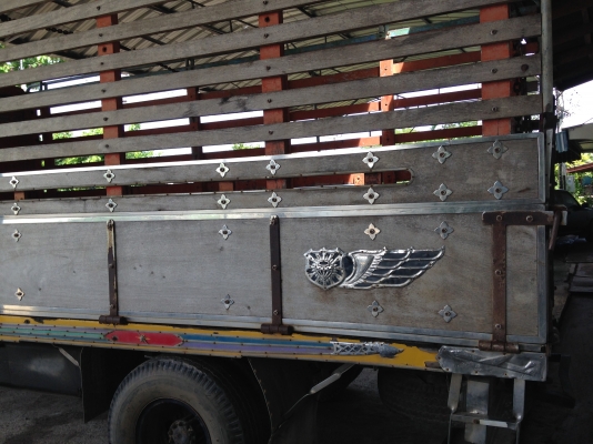 ขายkm340เครื่อง6BB 145 ยาว5เมตร กระไม้มะค่าอู่เรืองชัย