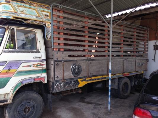 ขายkm340เครื่อง6BB 145 ยาว5เมตร กระไม้มะค่าอู่เรืองชัย