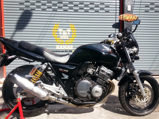 ต้ำพระราม2 ขาย HONDA CB400 ปี96 ทะเบียนกทม.รถสวยเก็บงานและเซอร์วิสเรียบร้อยระบบไฟครบ