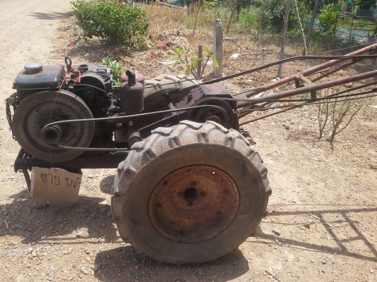 ขาย!! รถเดินตามพร้อมเครื่อง คูโบต้า 8 แรง และเทรลเลอร์  13500