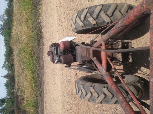 ขาย!! รถเดินตามพร้อมเครื่อง คูโบต้า 8 แรง และเทรลเลอร์  13500