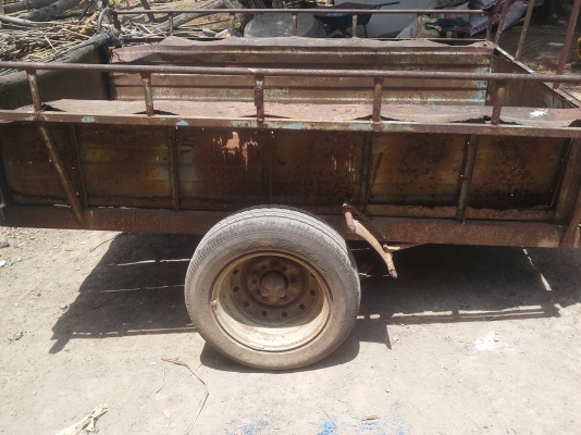 ขาย!! รถเดินตามพร้อมเครื่อง คูโบต้า 8 แรง และเทรลเลอร์  13500