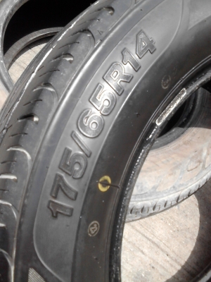 175/65R14  FIRESTONE TZ700 มี 2 เส้น TEL.081-427-3941