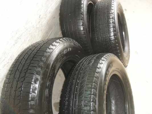ยาง BFGoodrich 205/70R15 ปี12 สวยๆ 4 เส้น ราคา 2800 บาท