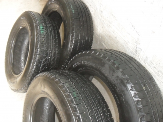 ยาง BFGoodrich 205/70R15 ปี12 สวยๆ 4 เส้น ราคา 2800 บาท