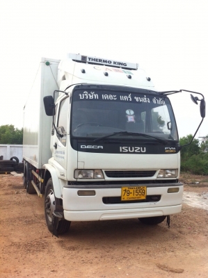 รถตู้เย็น 10 ล้อ 230 แรง ปี 49 ยี่ห้อ ISUZU(จัดไฟแนนซ์ได้)