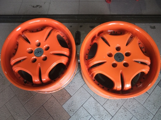 ล้อขอบ17กว้าง8 5รู114 สีสันสดใส คู่นี้ขายเพียง4500