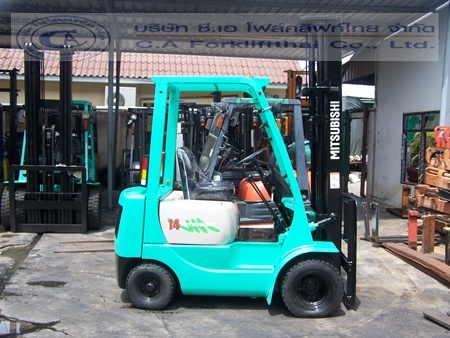 ขาย รถโฟล์คลิฟท์ MITSUBISHI รุ่น FG14