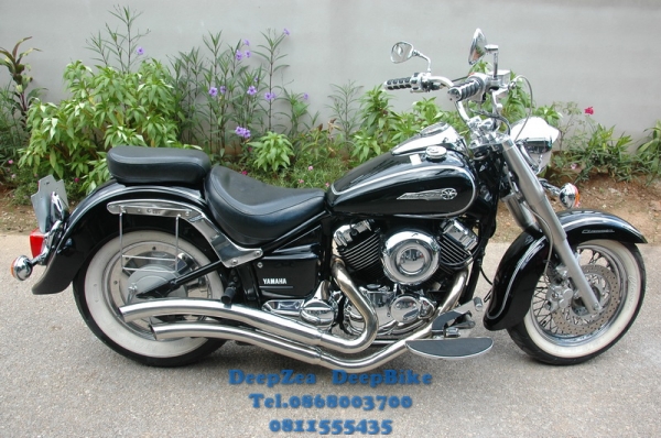 Yamaha Dragstar 400 classic ปี 99-00 อินวอยสรรพสามิตแท้ สภาพรถสวย เหมือนออกศูนย์