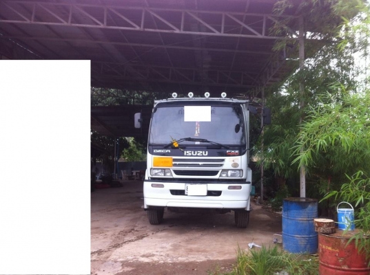 ขายรถสิบล้อ isuzu Deca 320 ปี50 ยูโร 2ดั้มสามมิตร รถมีระบบลากพ่วง  เอกสารพร้อมโอน