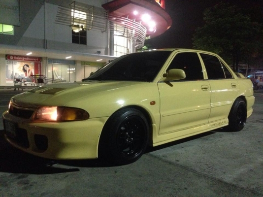 ขาย มิตซู ecar แต่ง evo หล่อๆ