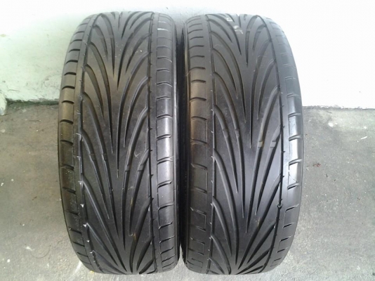 ขายยาง TOYO T1R 205-45-17 ปี-- ดอกเต็ม ไม่บวม พร้อมใส่ถ่วง คู่ละ 2,400 บาท
