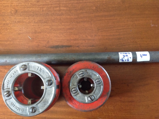 ขายดายเกลียวท่อ RIDGID 12-R , 111-R ชุดละ 3,000 บาท ขายดายเกลียวท่อ RIDGID 12-R , 111-R ชุดละ 3,000 บาท