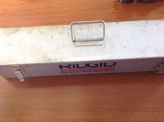 ขายชุดเซ็ต ดายเกลียวท่อกล่องเหล็ก RIDGID No.3/4,1/2,3/8,1/4,1/8"