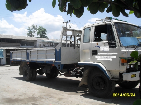 รถหกล้อ ISUZU ROCKY 195 HRR ปี 48 ติดเครน เฮี๊ยบ 3 ตัน แบบสองปลอก