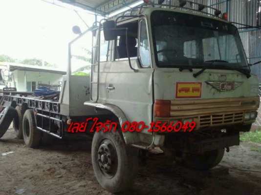 ***ขายแล้วครับขอบคุณ Truck2hand ขาย10ล้อ2เพลาท้ายลาด HINO KT725 วางเครื่่อง SUMO EM100 220HP(ลงเล่ม) หัวF18(ลงเล่ม) เครื่องดีแน่น แรง ไม่เยิ้ม เกียร์ดีไม่หลุด ช่วงล่าง2เพลาเดิม คัสซีดี หางต่อใหม่ ยาวพิเศษ เหล็กใหญ่หนาแข็งแรง สภาพสวย หัวเก๋งดี ภายในคอนโซลค