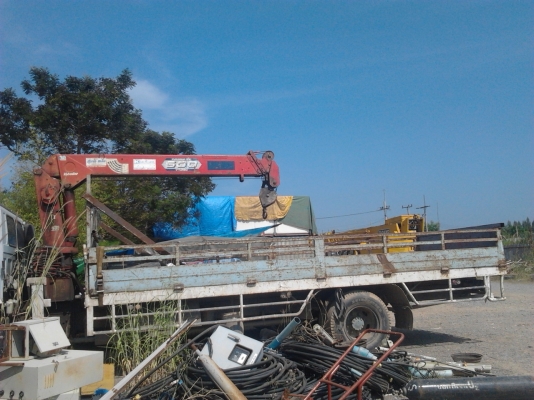 บริการหกล้อติดเครน 5 ตันรับจ้าง