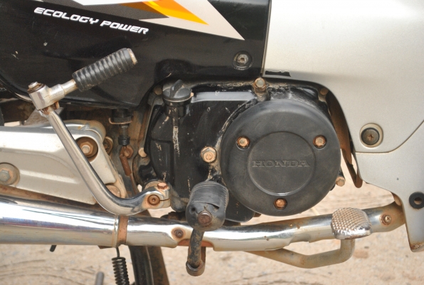 ขาย honda wave110 รุ่นดีสเบรค สีเทาดำ ราคา11500 บาท