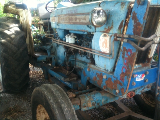 ขายรถไถฟอร์ด FORD 5000 รุ่น 68 ดันหน้าไคเฮงหลี ผาน 7 CMT