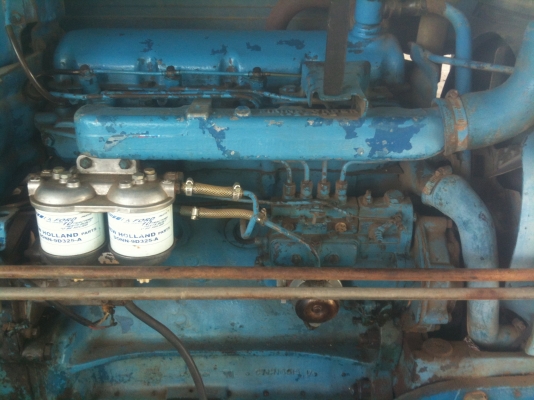 ขายรถไถฟอร์ด FORD 5000 รุ่น 68 ดันหน้าไคเฮงหลี ผาน 7 CMT