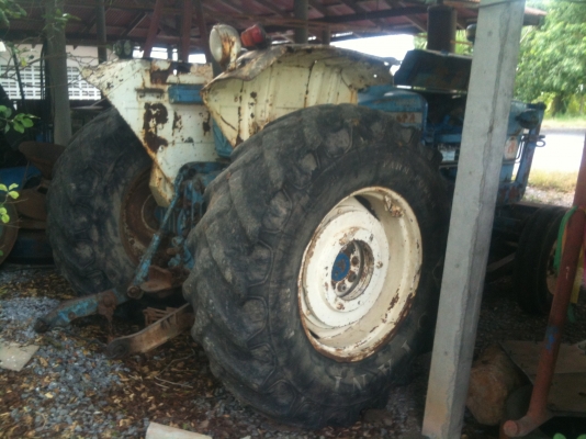 ขายรถไถฟอร์ด FORD 5000 รุ่น 68 ดันหน้าไคเฮงหลี ผาน 7 CMT