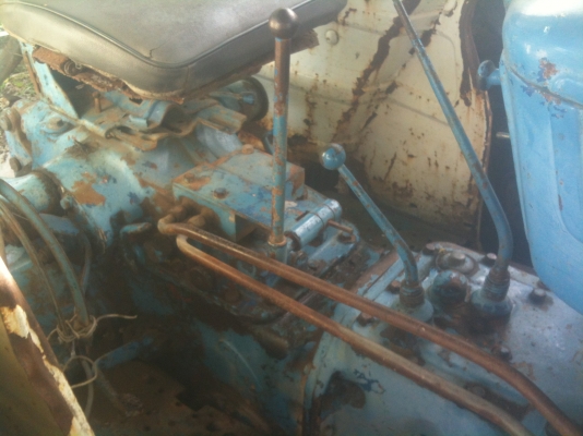 ขายรถไถฟอร์ด FORD 5000 รุ่น 68 ดันหน้าไคเฮงหลี ผาน 7 CMT