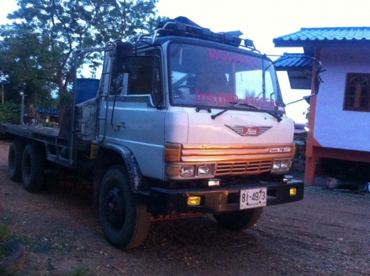 ขายสิบล้อ เทรลเลอร์2เพลา เบรคทริฟฟี่ เครื่องHO7C คัชชีสวยเครื่องดี ยางพร้อมใช้ทั้ง10เส้น เอกสารเล่มทะเบียนพร้อมโอน