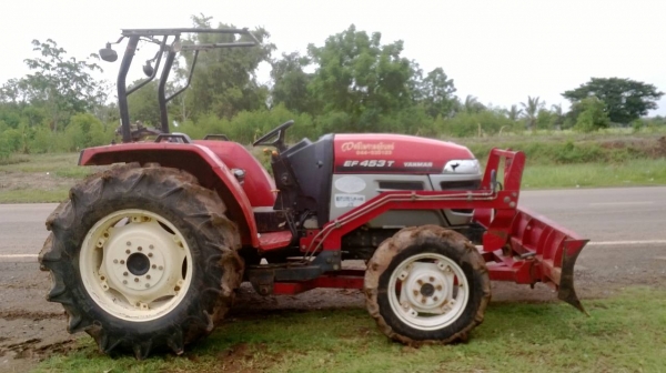 ยันมาร์45แรง สภาพเหมือนในรูป ยางต็ม สีเดิม เครื่องดี ราคาไม่แพง/พร้อมอุปกรณ์ 2 ชิ้น ดันหน้า/ผานพรวน โทร 081-0745778 ลุงโหนก