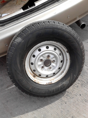 ขายล้อ ขอบ 14  ขนาด 5 รู TOYOTA ไมตี้ TEL.081-427-3941