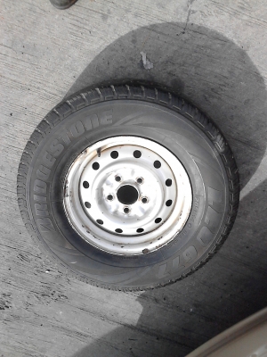 ขายล้อ ขอบ 14  ขนาด 5 รู TOYOTA ไมตี้ TEL.081-427-3941