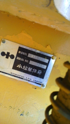 รถตัก KOMATSU WA100-1 ซีเรียลสองหมื่นกว่า รถเก่าญี่ปุ่น ราคาต่อรองได้