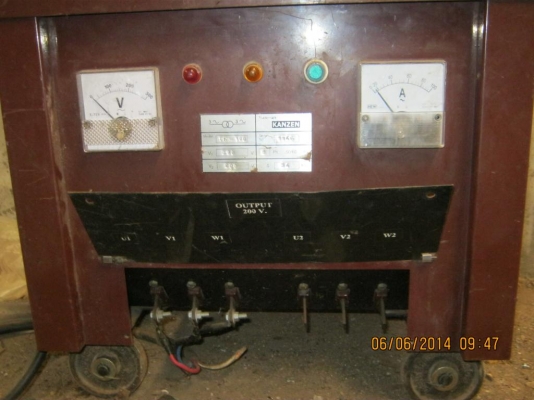 หม้อแปลงไฟ Kanzen in  380v  /3สาย -  out  200v /3สาย