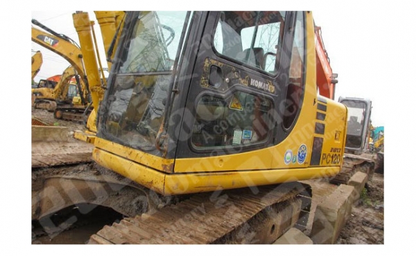 รถแบคโฮมือสอง Komatsu PC120-6 สภาพรถเยี่ยม 090-268-2646 พร้อมจัด ไฟแนนซ์
