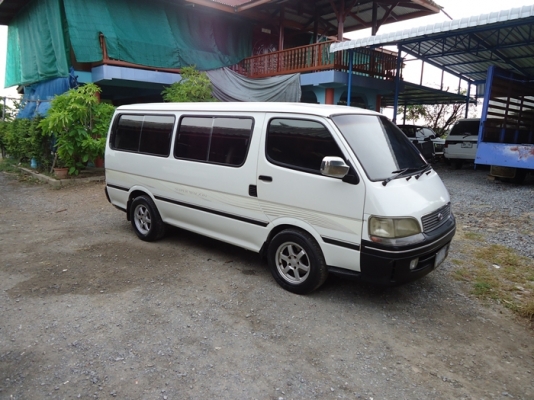 รถตู้  Toyota  hiace  เครื่องดี  แก๊ส lpg หัวฉีด ขับดี ประหยัด