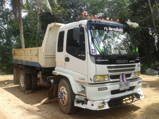6ล้อดั้มพ์ isuzu เดก้า FTR200แรง ปี49 แม็คโหลด รถสวย พร้อมใช้งาน เอกสารครบพร้อมโอน
