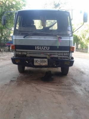 ISUZU รถปณะกอบ  เครื่อง 175 6BG คัชซี่ FRR12LA  เทรนเลอร์บรรถุรถตีดิน