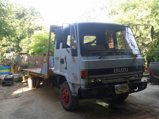 ISUZU รถปณะกอบ เครื่อง 175 6BG คัชซี่ FRR12LA เทรนเลอร์บรรถุรถตีดิน ISUZU รถปณะกอบ เครื่อง 175 6BG คัชซี่ FRR12LA เทรนเลอร์บรรถุรถตีดิน