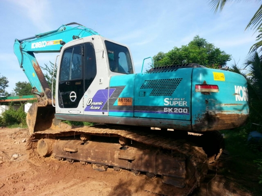 ขายแบคโคSK200 MARK VI SUPER เครื่องเดิม ปั้มเดิม ไฟฟ้าเต็ม สภาพพร้อมใช้งาน เอกสารพร้อมโอน