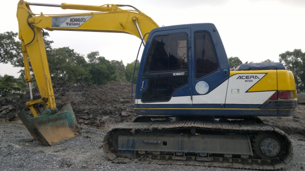 ขายรถแบคโฮ KOBELCO SK-120-T ไฟฟ้าเต็ม รถสวย เทียบเท่าเก่านอก รับรองรถสวยจริงๆ สนใจรีบจองเลยนะ